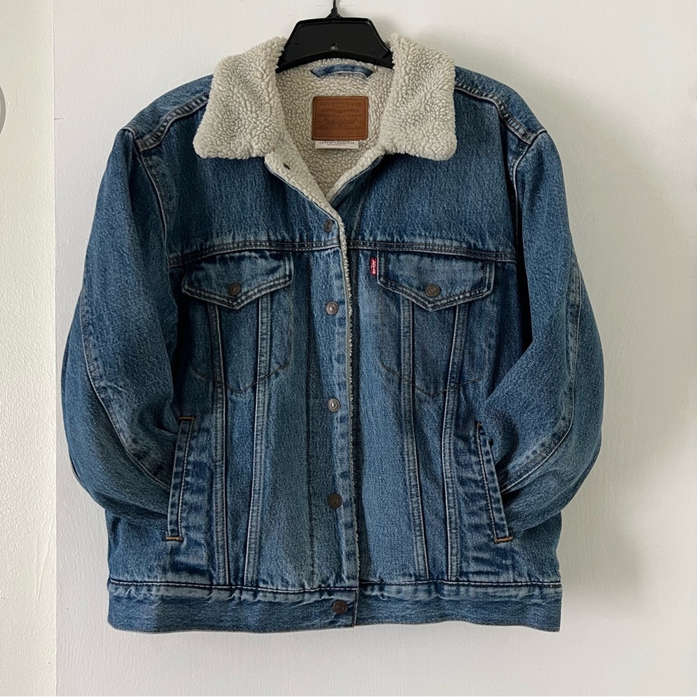 Levi’s Sherpa/Jean Trucker Jacket